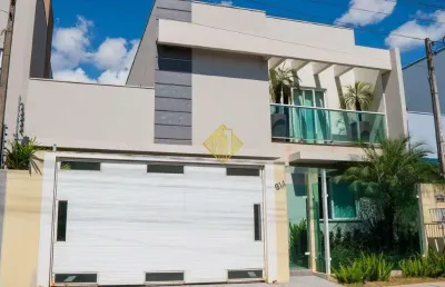 Sobrado à venda, 1 quarto, 1 suíte, 4 vagas, jardim gisela - toledo/pr