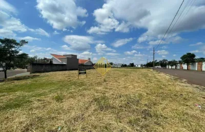 Lote à venda, de esquina, próximo ao lago novo, vila industrial - toledo/pr