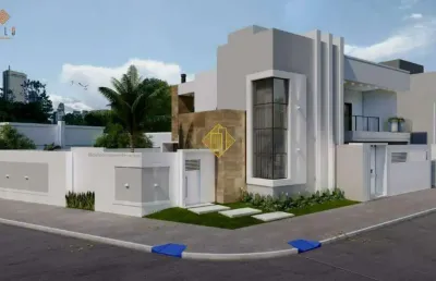 Sobrado à venda, 3 suítes, 2 vagas, vila industrial - toledo/pr