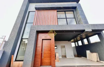 Sobrado à venda, 3 quartos, 3 suítes, 2 vagas, cancelli - cascavel/pr