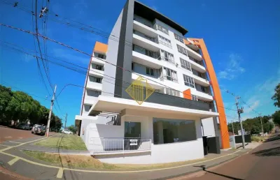 **apartamento com 01 suíte e 01 quarto na vila industrial, toledo - pr**