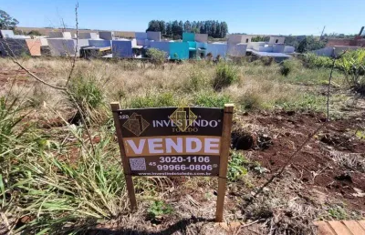 Terreno no jardim coopagro, proximo a area de reserva toledo - pr