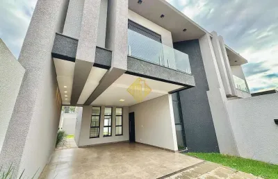 Sobrado com ária gourmet à venda no recanto tropical