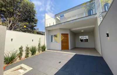 Vende-se sobrado novo no bairro santa cruz com sobra de terreno- cascavel/pr
