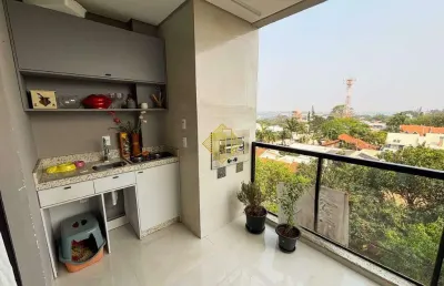 Apartamento à venda, 3 quartos, 1 suíte, 2 vagas, jardim la salle - toledo/pr