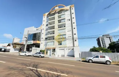 Apartamento à venda, 2 quartos, 1 suíte, 2 vagas, centro - cascavel/pr