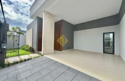 Linda casa com pé direito alto e 3 suítes - tropical iii