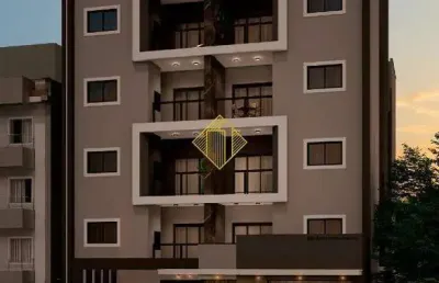 Apartamento na planta com 2 quartos no jardim la salle, toledo-pr