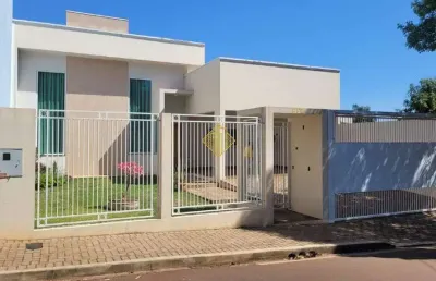 Casa à venda, 3 quartos, 1 suíte, 2 vagas, jardim pancera - toledo/pr