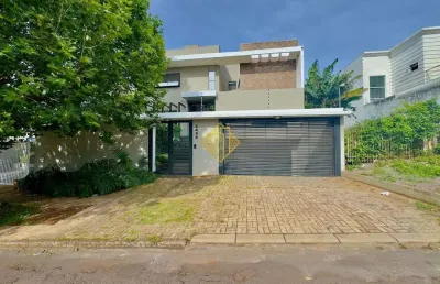 Sobrado à venda, 3 quartos, 1 suíte, 4 vagas, recanto tropical - cascavel/pr