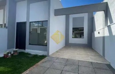 ** casa com suíte e 01 quarto no jardim bressan - toledo - pr **
