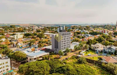 Apartamento com 1 suíte e 2 quarto, no jardim la salle, toledo - pr