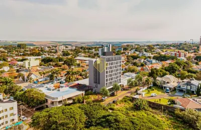 Apartamento com 1 suíte e 2 quarto, no jardim la salle, toledo - pr