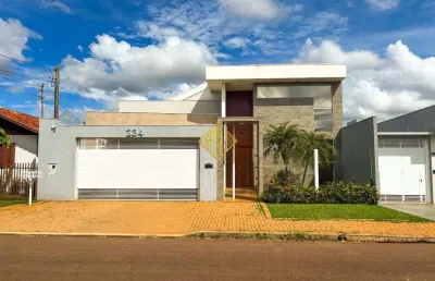 Casa à venda, 2 vagas, jardim porto alegre - toledo/pr