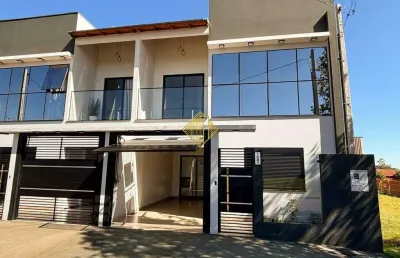 Sobrado à venda, 2 quartos, 1 suíte, 1 vaga, jardim coopagro - toledo/pr