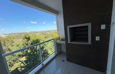 Apartamento com 1 suíte e 2 quartos para locação no jardim concordia de toledo - paraná