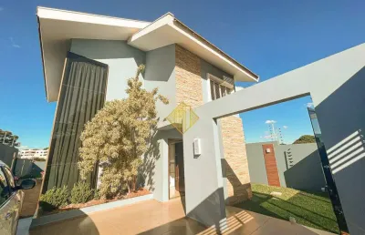 Sobrado à venda, 2 quartos, 1 suíte, 3 vagas, vila becker - toledo/pr