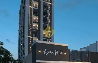 Apartamento à venda, 2 quartos, 1 vaga, centro - cascavel/pr