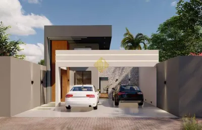 Casa com piscina a venda jd gualtierre, 01 suite e 02 quartos, toledo - pr
