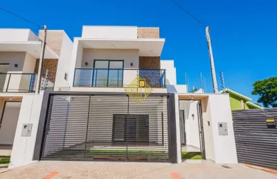 Sobrado uma suite e dois quartos duas vagas canada cascavel-pr