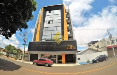 Apartamento à venda, 2 quartos, 1 suíte, 2 vagas, centro - toledo/pr