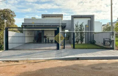 Casa à venda, 3 suítes, 4 vagas, jardim concórdia - toledo/pr