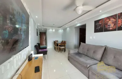 Apartamento com 2 dormitórios à venda, 86 m² por r$ 380.000,00 - vila assunção - praia grande/sp