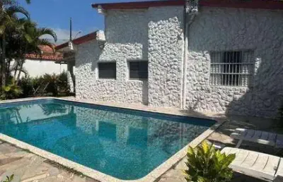 Casa com 3 dormitórios à venda, 400 m² por r$ 1.290.000,00 - balneário flórida - praia grande/sp