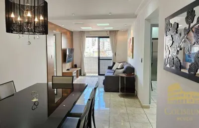 Apartamento com 3 dormitórios à venda, 108 m² por r$ 640.000,00 - vila guilhermina - praia grande/sp