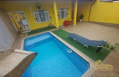 Casa com 3 dormitórios à venda, 103 m² por r$ 750.000,00 - jardim imperador - praia grande/sp
