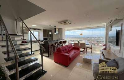 Cobertura com 3 dormitórios à venda, 143 m² por r$ 1.490.000,00 - vilamar - praia grande/sp