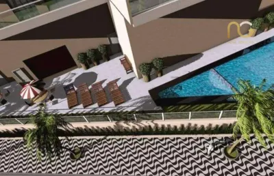 Apartamento à venda, 106 m² por r$ 555.500,00 - vilamar - praia grande/sp