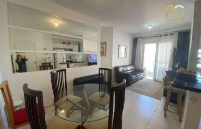 Apartamento à venda, 74 m² por r$ 480.000,00 - vila assunção - praia grande/sp