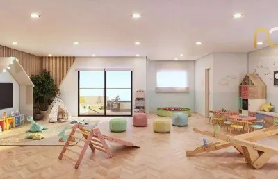 Apartamento com 2 dormitórios à venda, 77 m² por r$ 451.500,00 - mirim - praia grande/sp