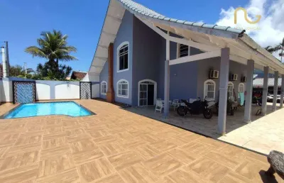 Casa à venda, 430 m² por r$ 1.600.000,00 - balneário flórida - praia grande/sp