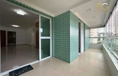 Apartamento com 3 dormitórios à venda, 124 m² por r$ 990.000,00 - canto do forte - praia grande/sp