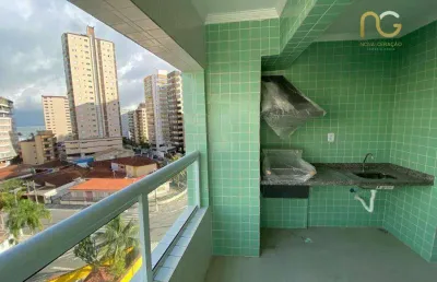 Apartamento com 2 dormitórios à venda, 71 m² por r$ 490.000,00 - vilamar - praia grande/sp