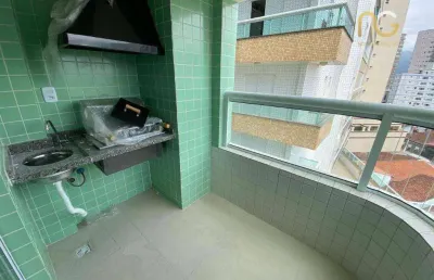 Apartamento com 2 dormitórios à venda, 59 m² por r$ 390.000,00 - vilamar - praia grande/sp