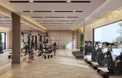Apartamento à venda, 77 m² por r$ 488.500,00 - mirim - praia grande/sp