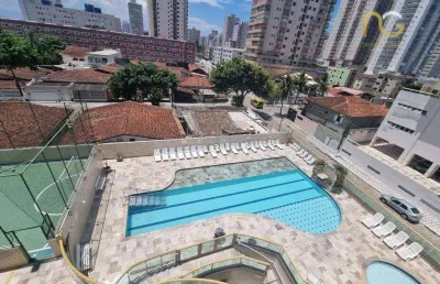 Apartamento com 3 dormitórios à venda, 100 m² por r$ 670.000,00 - tupi - praia grande/sp
