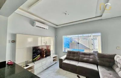 Casa à venda, 145 m² por r$ 785.000,00 - solemar - praia grande/sp