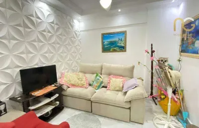 Apartamento com 1 dormitório à venda, 40 m² por r$ 245.000,00 - tupi - praia grande/sp