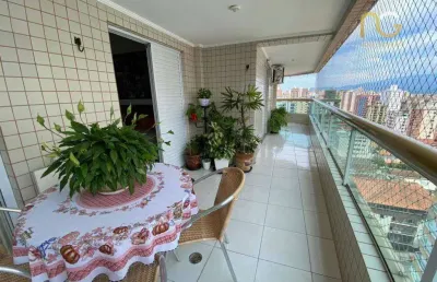 Apartamento 03 dormitorios 02 suites 02 vagas - alto padrão - vila tupi/praia grande-sp