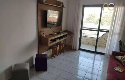 Apartamento 01 dormitorio com sacada - aviação/praia grande-sp