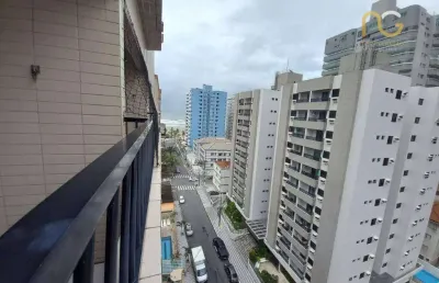 Apartamento 02 dormitorios 01 suite vista mar - tupi/praia grande-sp