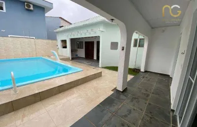 Casa com 5 dormitórios à venda, 372 m² por r$ 890.000,00 - solemar - praia grande/sp