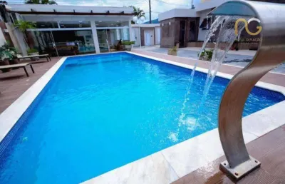 Sobrado à venda, 500 m² por r$ 3.500.000,00 - balneário flórida - praia grande/sp