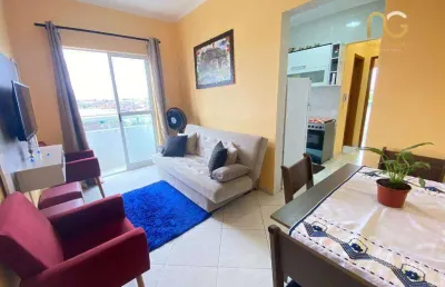 Apartamento com 1 dormitório à venda, 37 m² por r$ 235.000,00 - mirim - praia grande/sp