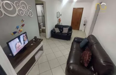 Apartamento com 1 dormitório à venda, 58 m² por r$ 270.000,00 - vila assunção - praia grande/sp