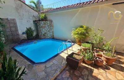 Casa com 3 dormitórios à venda, 165 m² por r$ 1.650.000,00 - canto do forte - praia grande/sp